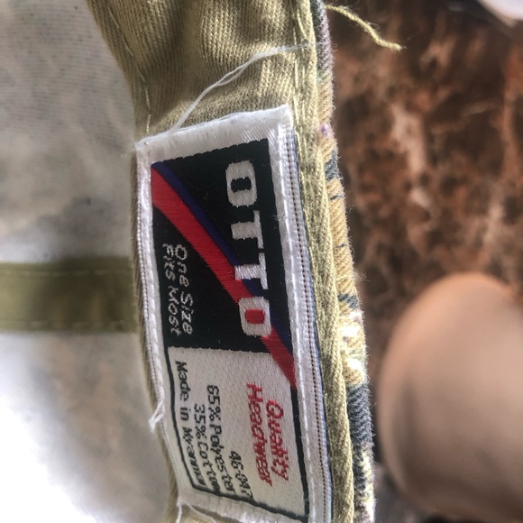 otto Men’s Green Tan Camouflage Baseball Cap Size One - Picture 8 of 10